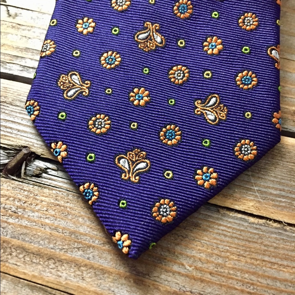 Etro Milano silk tie